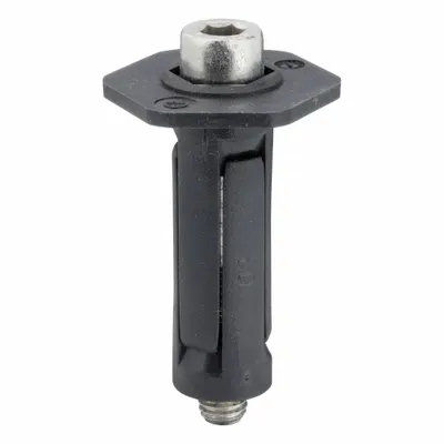 OEM Bolt-Hole Caster Expanding Mounting Stem for Round Tubing - Bolt-Hole Caster Expanding Mounting Stems for Round Tubing