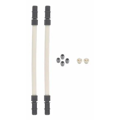 STENNER Replacement Tube Kit: Santoprene, 1/4 in x 10 in, 100 psi Max. Pressure - Replacement Tubes for Peristaltic Pumps