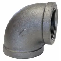 Metal Pipe Elbow: 3 1/2 in x 3 1/2 in, Threaded x Threaded, Class 150, 300 psi @ 150° F, 90° Elbow (MPN 0310002407)