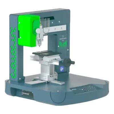 GRAVOTECH Laser: 4 in Marking Area Wd, 4 in Marking Area Lg, 4 in Max Workpiece Ht - Gravotech Rotary Engraving Machines