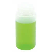 APPROVED VENDOR Laboratory Bottle: Polypropylene, 500 mL, 16.9 fl oz, Closure Included, Colorless