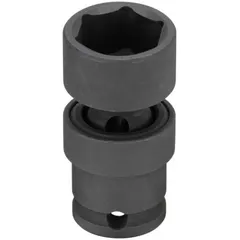 This 3/8" drive SAE flex impact socket features a 7/8 in socket size with a 6-point design. The black phosphate finish provides corrosion resistance. It is not tether capable. Suitable for use with impact wrenches in automotive, industrial, and construction applications.
