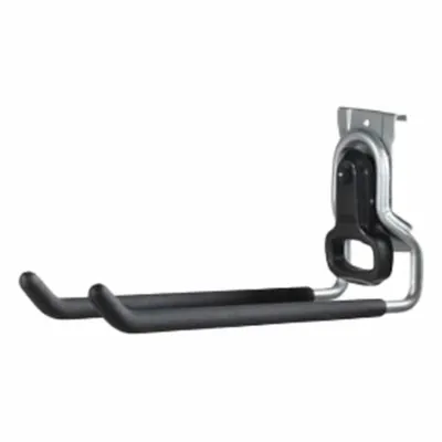 FASTTRACK Multi-Purpose Hook: Steel, 10.4 in x 7.4 in x 3.1 in, 50 lb Load Capacity - Hooks for Wall-Mount Track Systems