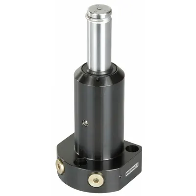 ENERPAC Swing Clamp Hydraulic Cylinder: Double Acting, 2,600 lbf Clamping Force - Lower Flange Mount Swing Clamp Cylinders