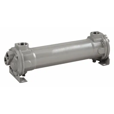 STANDARD XCHANGE Straight-Tube Heat Exchanger, 57 gpm, Stainless Steel Tube - Straight-Tube Heat Exchangers