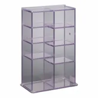 Lab Bulk Bin: 5 3/4 in Overall Wd, 15 1/2 in Overall Ht, 10 1/4 in Overall Lg, PETG, Clear, Benchtop (MPN 4VTORGDBL)