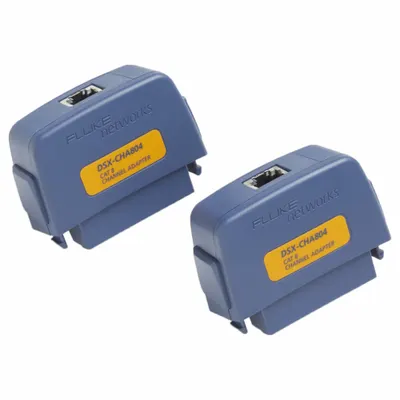 FLUKE NETWORKS Channel Adapter Set: DSX-CHA804S - Fluke Networks Copper Cable Testing Accessories