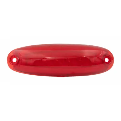 MAXXIMA M17200R Red LED Oval Clearance Light, Surface Mount, P3 - Clearance Lights