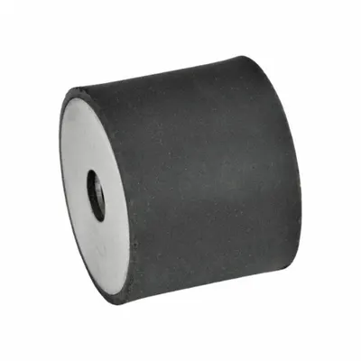 JW WINCO Female x Female Vibration-Isolating Mount, Natural Rubber, M6 Thread - Female x Female Vibration-Isolating Mounts