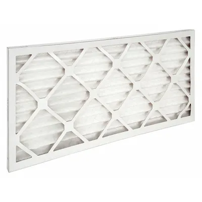 OEM Pleated Air Filter: 12 in x 25 in x 1 in, MERV 8, Antimicrobial - MERV 8 Pleated Air Filters
