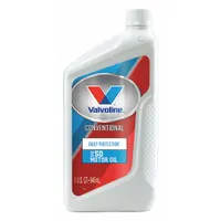 VALVOLINE Daily Protection conventional engine oil is formulated for gasoline engines in cars. This SAE Grade 50 oil comes in a 1 qt bottle and is designed to provide lubrication and protection under standard driving conditions