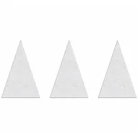 RAE Preformed Thermoplastic Pavement Markings: Shark Teeth Yield Markings, White, 24 in Lg, 16 in Wd (MPN PR-TH-3568)