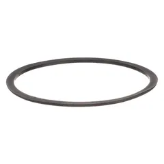Replacement gasket for 2-gallon paint tanks used in industrial finishing systems. Provides a seal to prevent leaks and maintain pressure during fluid delivery in spray booths and automated painting lines.