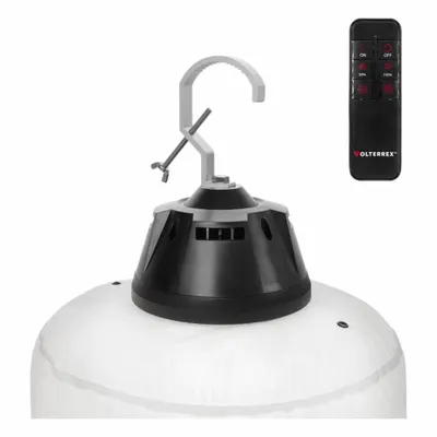VOLTERREX Balloon Light Fixture: LED, 19,500 lm Max Brightness, 15 ft Power Cord Lg - Balloon Light Fixtures