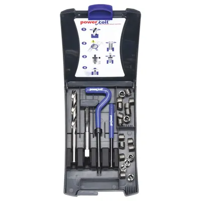 OEM Thread Repair Kit: Free-Running, M4-0.70, 18-8 Helical Inserts - Insert & Tool Kits