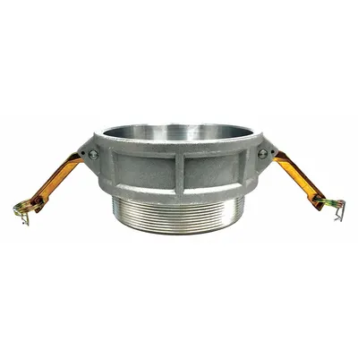 OEM Cam and Groove Coupling: 6 in Coupling Size, 6 in Hose Fitting Size, 6"-8 Thread Size - Type B Aluminum Cam & Groove Fittings