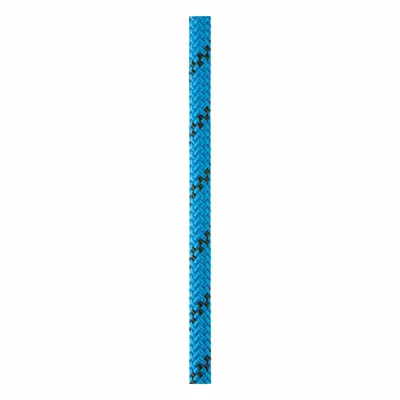 PETZL Shock-Absorbing Rope, 7/16 in Dia, 675 lb WLL, Nylon, Blue