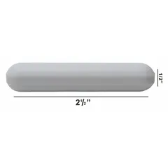 Octagonal stir bar made of Alnico, 63.5 mm overall length and 12.7 mm diameter. White in color and autoclavable for repeated sterilization. Designed for efficient mixing in laboratory beakers and flasks.