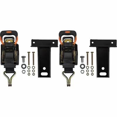 BUYERS PRODUCTS Truck Rack Mounted Tie Downs - Truck Rack Mounted Tie Dows