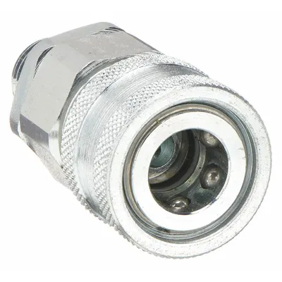 SNAP-TITE Hydraulic Quick Connect Hose Coupling: 3/8 in Coupling Size, Steel - IH Series Hydraulic Quick-Connect Coupling Bodies