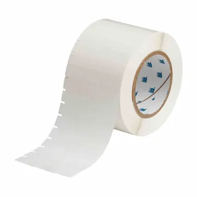 BRADY THT-39-430-10 Thermal Transfer Precut Label Roll - Brady Thermal Transfer Precut Label Rolls