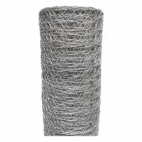 Poultry Netting: 20 ga Gauge, 72 in Ht, 150 ft Lg, 2 in Mesh Size, Steel, Hexagon (MPN PN272150)