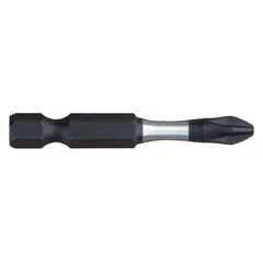 Imperial-size #3 Phillips impact bit with standard hex shank, made from alloy steel. Designed for use with impact drivers in high-torque fastening applications. Supplied in a 250-piece pack.