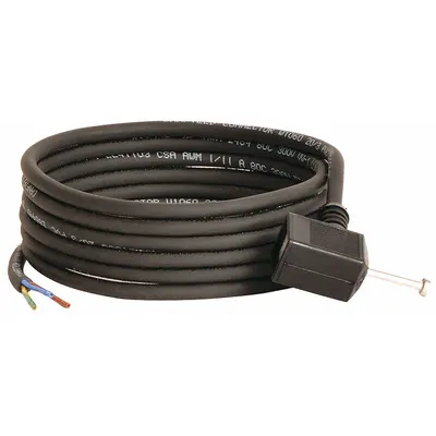 NUMATICS Cable Assembly: 6 ft L x 3/8 in W (MPN ND0306FBN0000000) - Solenoid Connectors