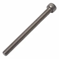 Socket Head Cap Screw: M6x1.00 Thread Size, 70 mm Lg, Std, Plain, Titanium, Grade 2, 6 mm Head Ht (MPN 0107483)