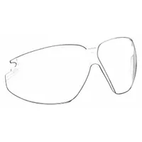 Clear replacement lens for Honeywell Genesis XC Series safety glasses. Features anti-fog coating and scratch resistance. Provides U6 ultraviolet protection. Suitable for industrial environments requiring clear vision and eye safety