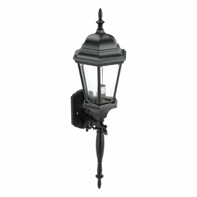 PROGRESS LIGHTING Wall Lantern: Incandescent, 100 W, 120V AC, 30 3/4 in Overall Ht - Bulb Dependent Decorative Wall Lights