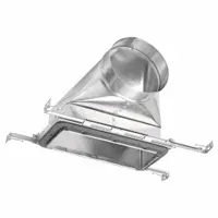 Vent Boot Hanger: 90° Boot Boot, 7 in Dia. 7 in H x 7 in W Collar Size, 4 in Compatible Register Ht (MPN SBS-4147 NB)