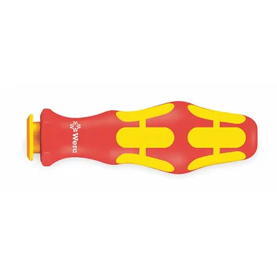 WERA Multi-Bit Screwdriver: Handle Only Tip, Handle Only Tip Size, 0 Tips, Handle Only - Insulated Multi-Bit Screwdrivers