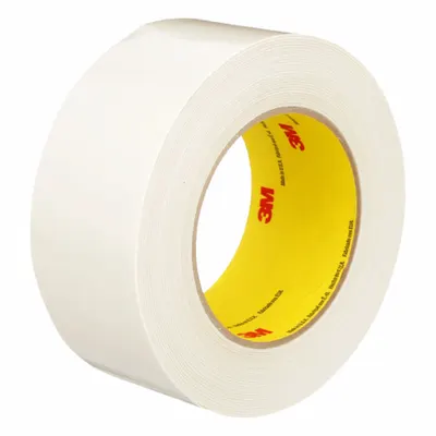 3M 5401-1 Silicone Slick Surface Tape, 1 in x 36 yd, 9.3 mil, White