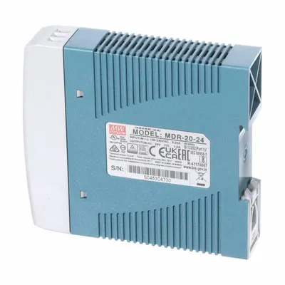 CAPTIVE-AIRE MDR-20-24 Din Rail Power Supply, 24 VDC Output - Replacement HVACR Fans, Filters & Ventilation Parts