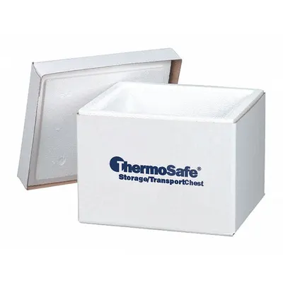 THERMOSAFE Insulated Box & Foam Shipping Kit, Gray, 8 PK - Insulated Box & Foam Shipping Kits
