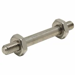 Float rod for use with Series 9038D float and rod kits. Includes a 5-1/4 inch stainless steel rod. Used to connect a float for liquid level sensing in tanks or process equipment.