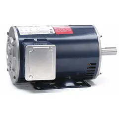 LEESON 145TTDR16061 is a 1 1/2 hp, 575V AC, 1,755 RPM rigid base 3-phase AC motor with an Open Drip Proof (ODP) enclosure. It draws 1.8 A full load current at 60 Hz. Suitable for general-purpose industrial applications such as pumps, fans, conveyors, and machine tools where drips or falling liquids are not a concern.
