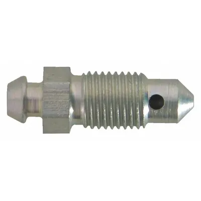 SUR&R Brake Bleeder Screw, 3/8"-24 Thread, Steel, 5-Pack - Hydraulic Brake Line Accessories