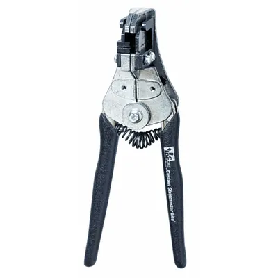 IDEAL Wire Stripper: 22 AWG to 16 AWG, 5 1/2 in Overall Lg, Std Cushion Grip - Precision Grip & Strip Wire Strippers