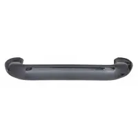 Fixed, non-recessed nylon pull handle in black with an unfinished finish. Features #10-24 threaded mounting holes and a 0.19 in grip thickness. Suitable for use on industrial enclosures, cabinets, and machinery doors where a durable grip for frequent opening and closing is required