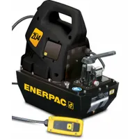 ENERPAC Hydraulic Pump: 10,000 psi Max. Op Pressure, 60 cu in/min Max. Flow Rate, 1 7/10 hp Max. HP (MPN ZU4208JB)