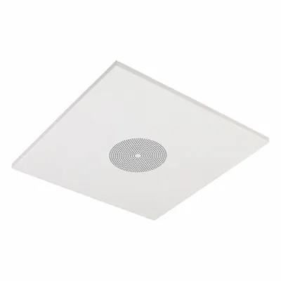 SPECO TECHNOLOGIES In-Ceiling Speaker: Powered, 2-Way, 8 ohm Impedance, 24 in Overall Wd - Ceiling-Mount Speakers