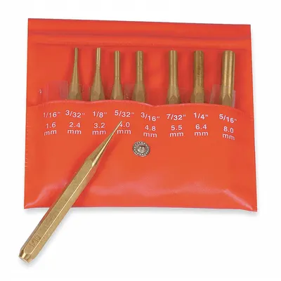 MITUTOYO Flat-Tip Pin Removing Punch Set - Flat-Tip Pin Removing Punch Sets