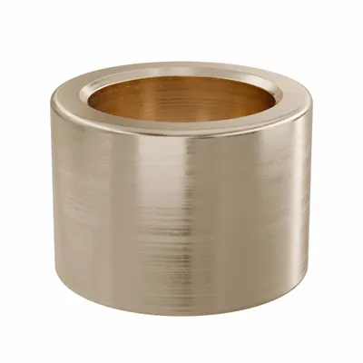 OILITE Sleeve Bearing: Bronze, SAE 841, 10 mm Bore, 14 mm OD, 10 mm Lg - Lubricated General Purpose Metallic Sleeve Bearings
