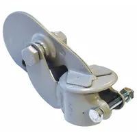Exhaust Rain Cap: Powder Coated, Steel, Gray, Bolt Mounting (MPN 11006)