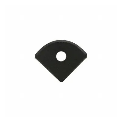 80/20 15 Series End Cap, 1 1/2 in x 19/64 in x 1 1/2 in, ABS, Matte, Inch - End Caps