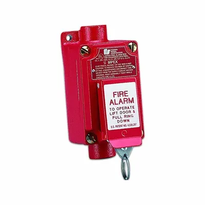 FEDERAL SIGNAL MPEX Surface Mount Fire Alarm Pull Station - Pull Stations for Fire Alarm Systems