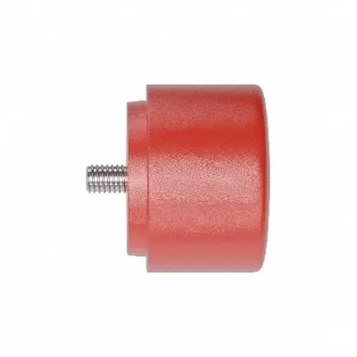 AMERICAN Replacement Hammer Tip: Medium Hard, Urethane, 1 1/2 in Dia, 5/16-18 Thread Size - Replacement Faces & Tips