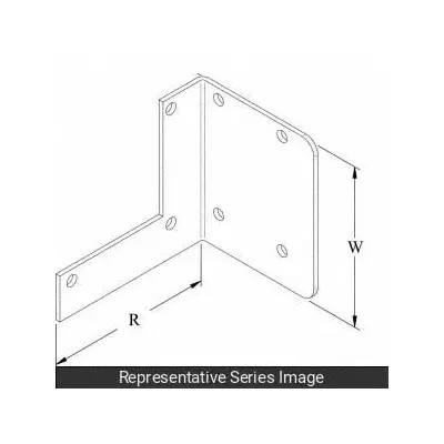 HAMMOND MANUFACTURING 1487DL2SS Stainless Steel Hanger for - Hangers for Corrosion-Resistant Washdown Wireways